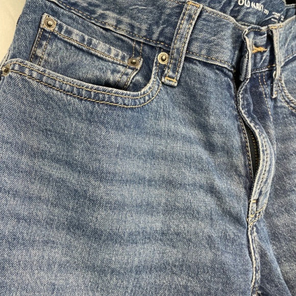 Old Navy Athletic Taper Medium Wash Blue Jeans Skinny Women’s 29x30 WITH TAG - Picture 11 of 16